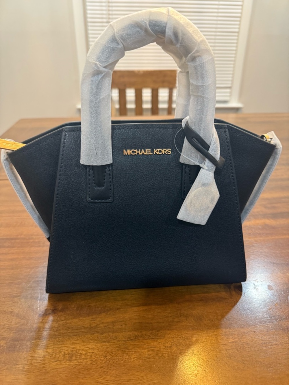 Michael Kors Black Leather Purse